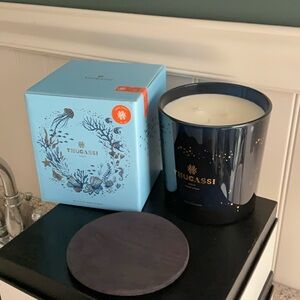 Thucassi 21oz OCEAN Collection - TRADE WINDS #401  3-Wick Perfume Candle BNWBox